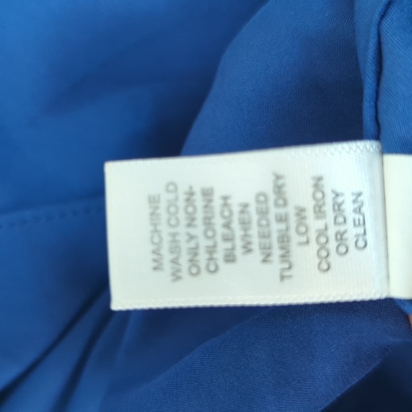 Banana Republic Striped Maxi Dress Blue White 4 casual summer preppy classic - Picture 7 of 7